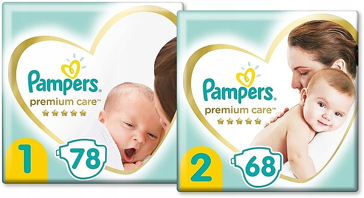 pampers premium care 1 zestaw