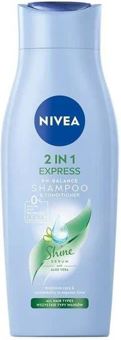 szampon z odżywką 2w1 care express 400ml nivea cena