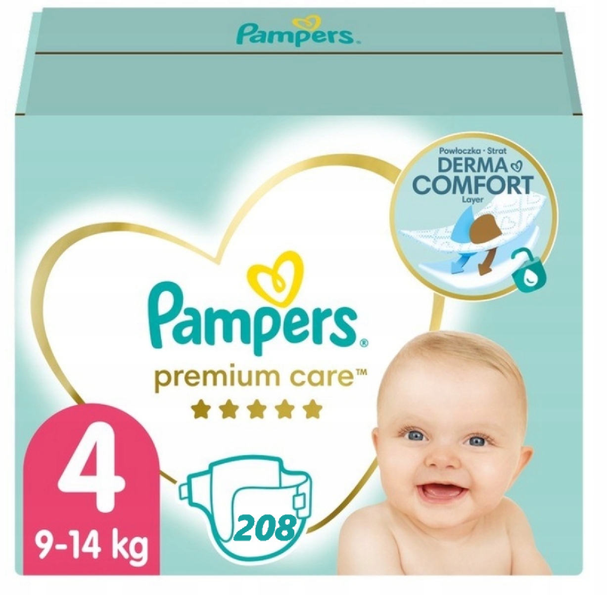 mega box pampers 4 109 zł