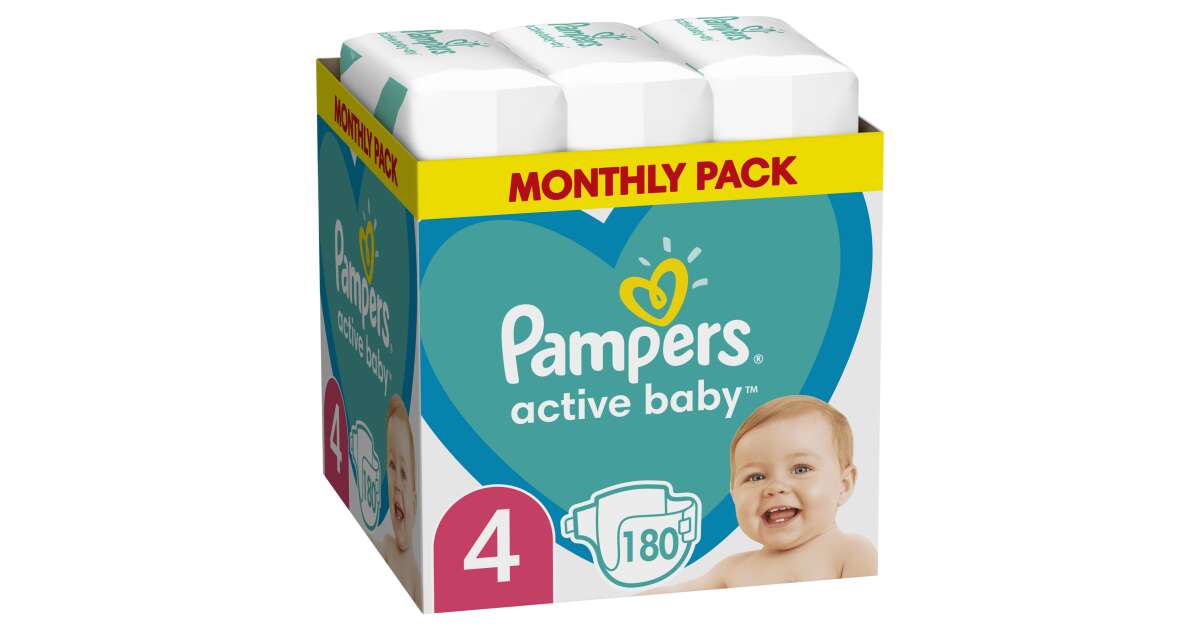 pampers active baby nowe opakowanie