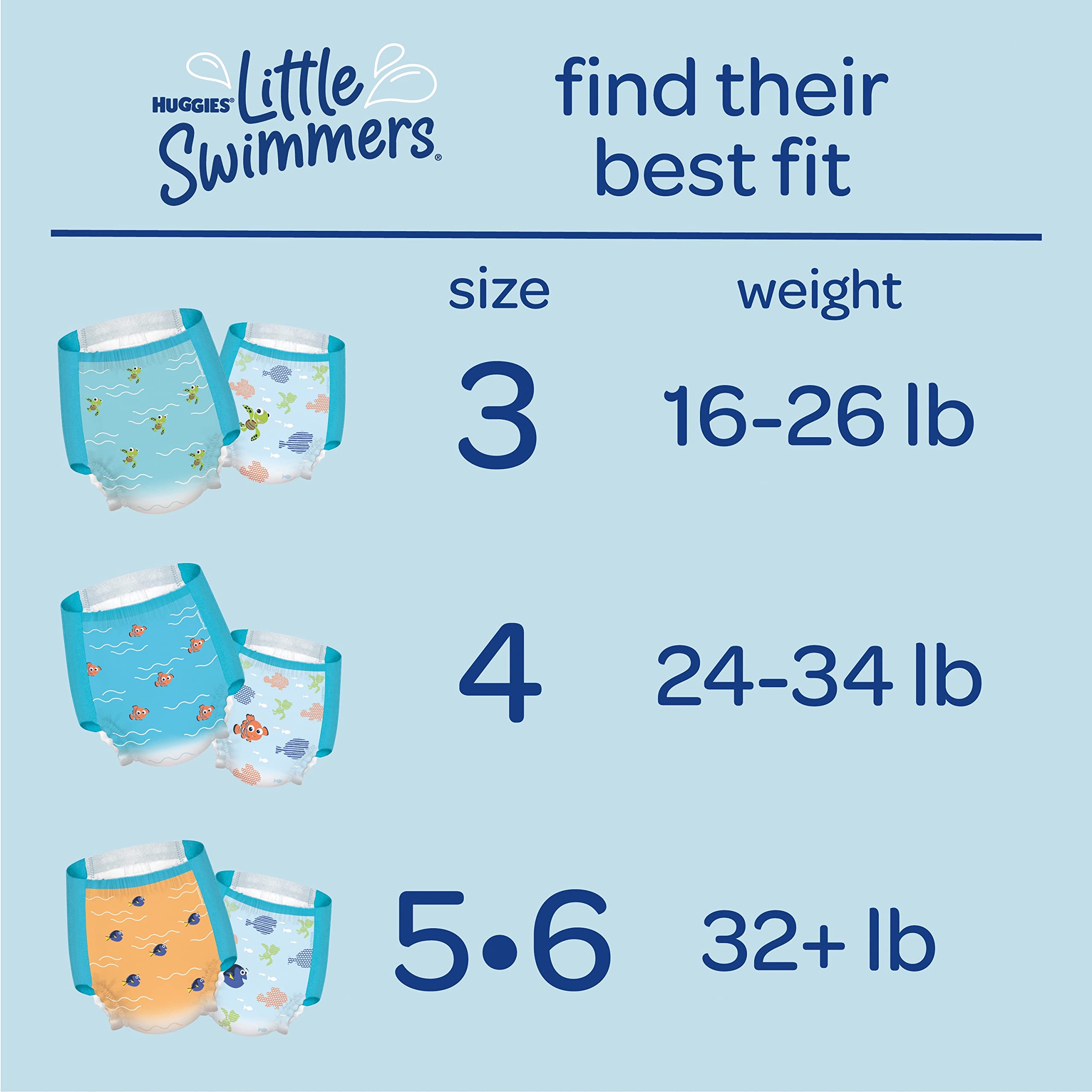 huggies little swimmers 3 4