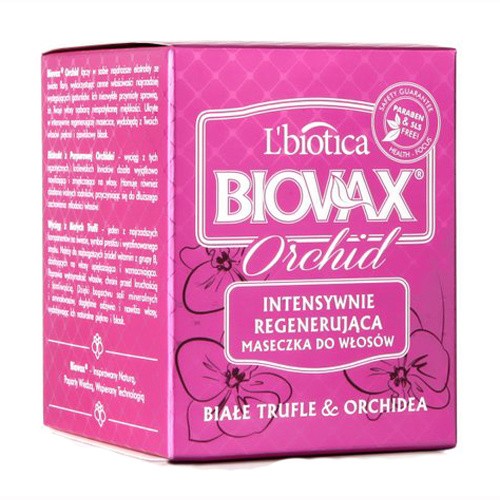 biovax orchid białe trufle & orchidea szampon intensywnie regenerujący