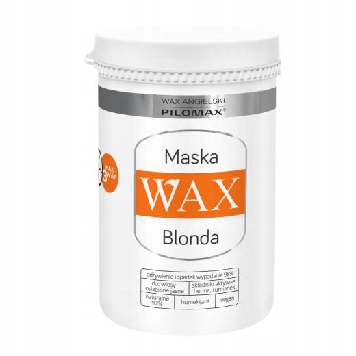 wax odżywka do włosów blond 1l