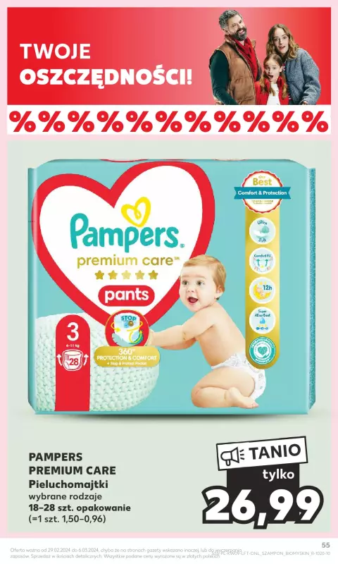 pampers 5 promocje w sklepach