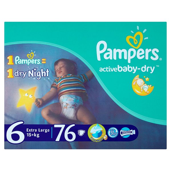 pampers active baby na noc