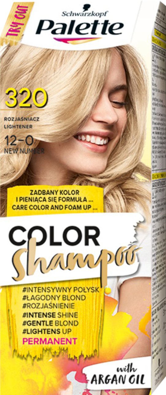 palette szampon naturalny blond