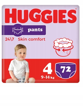 huggies pieluchomajtki roz 4 108