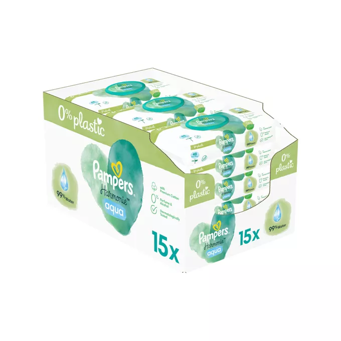 aqua pure pampers skład