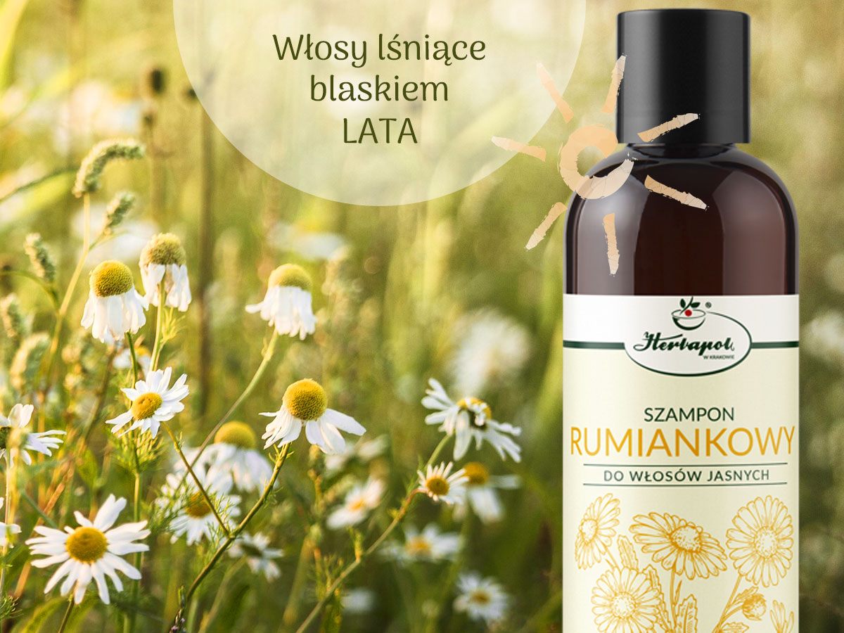 naturalny szampon rumiankowy do wlosow blond