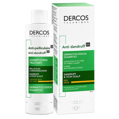 vichy dercos anti dandruff dry hair szampon