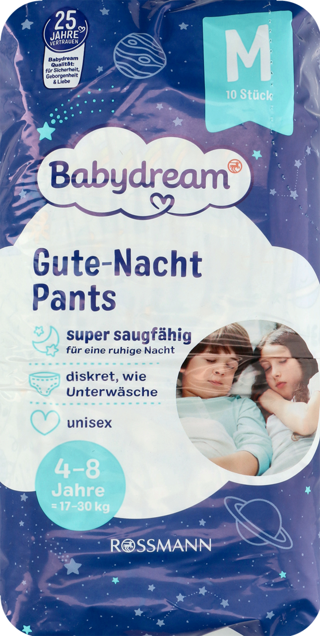 babydream pieluchy noc