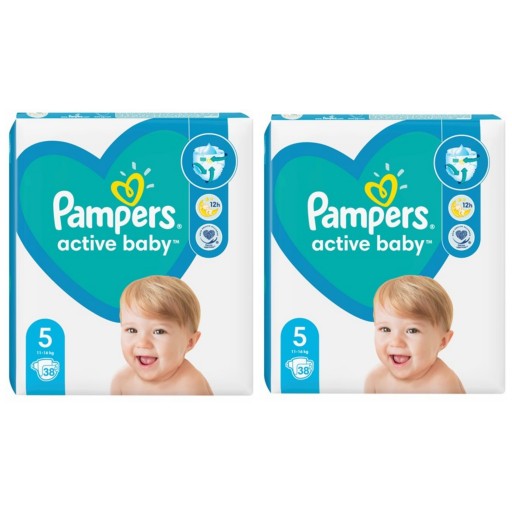 pampers active baby new baby pieluchy jednorazowe rozmiar 5