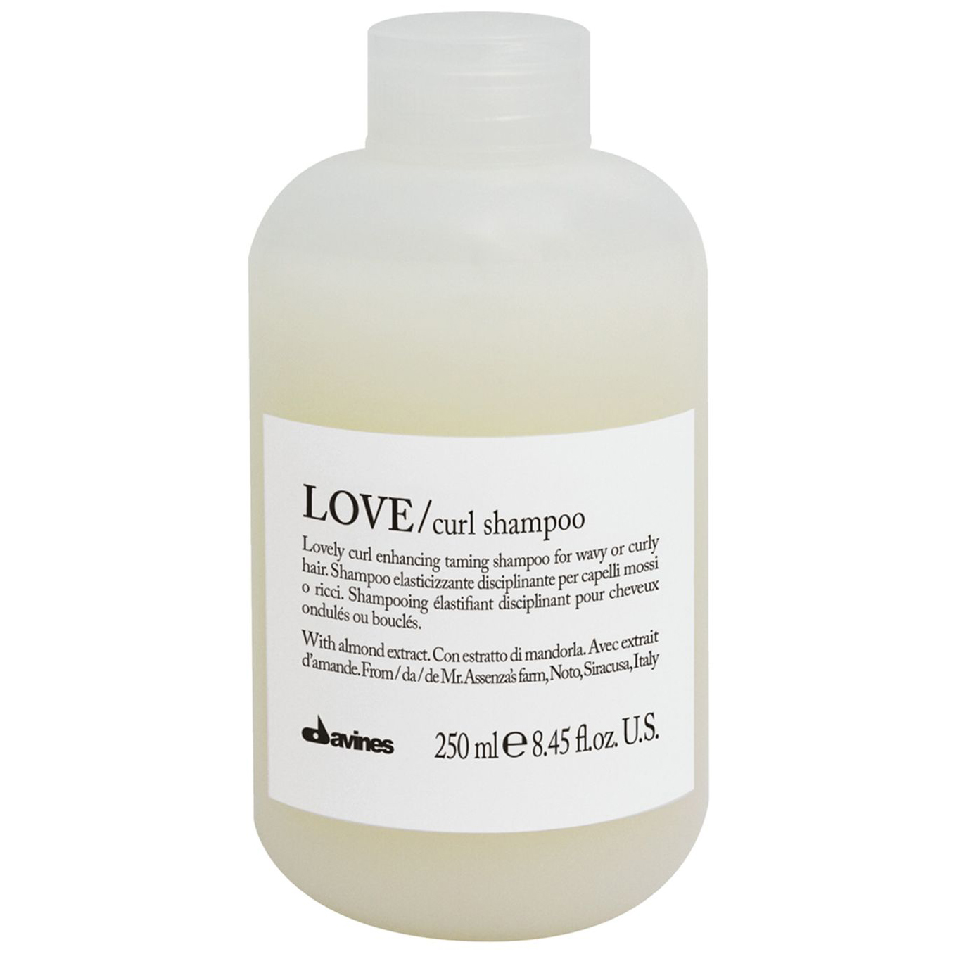 davines love curl shampoo szampon podkreślający skręt wizaz