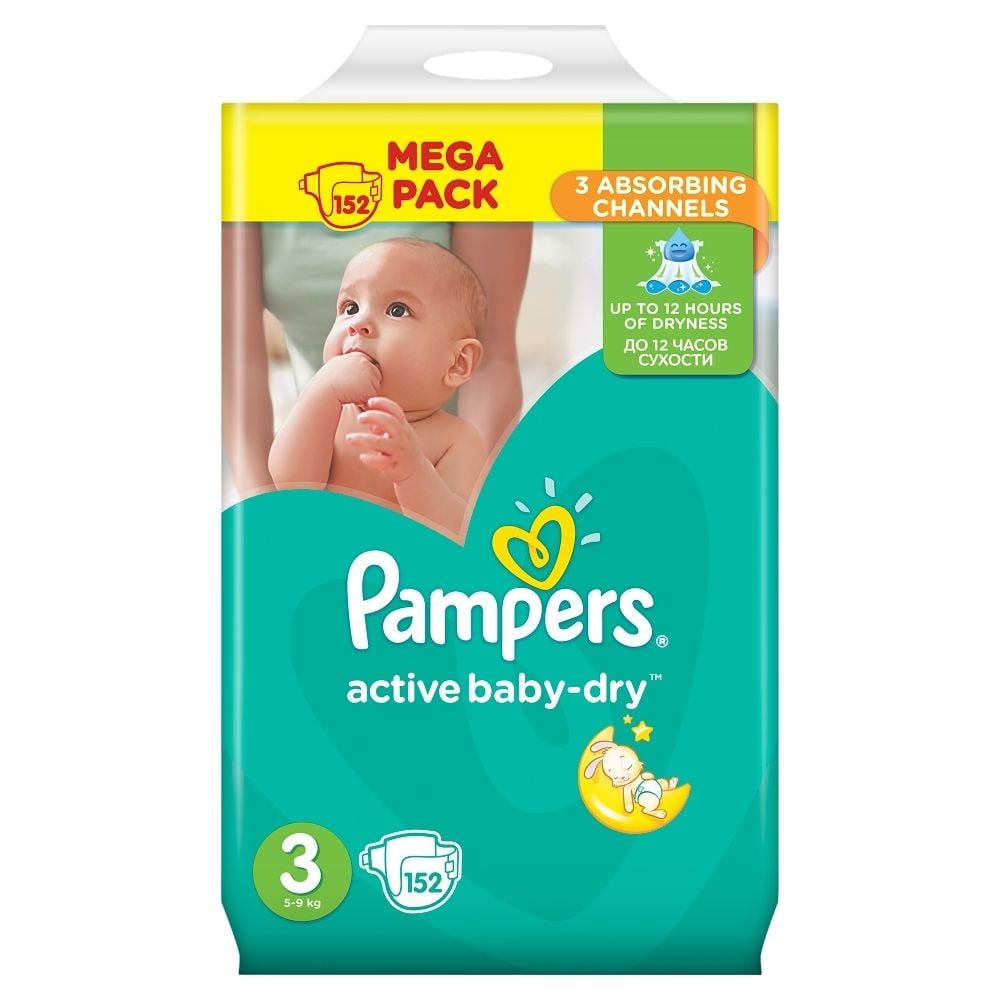 pampers active baby dry 3 carrefour