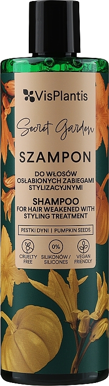 vis plantis szampon do włosów pestki dyni