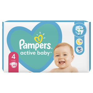 260 szt pampers 4 active baby