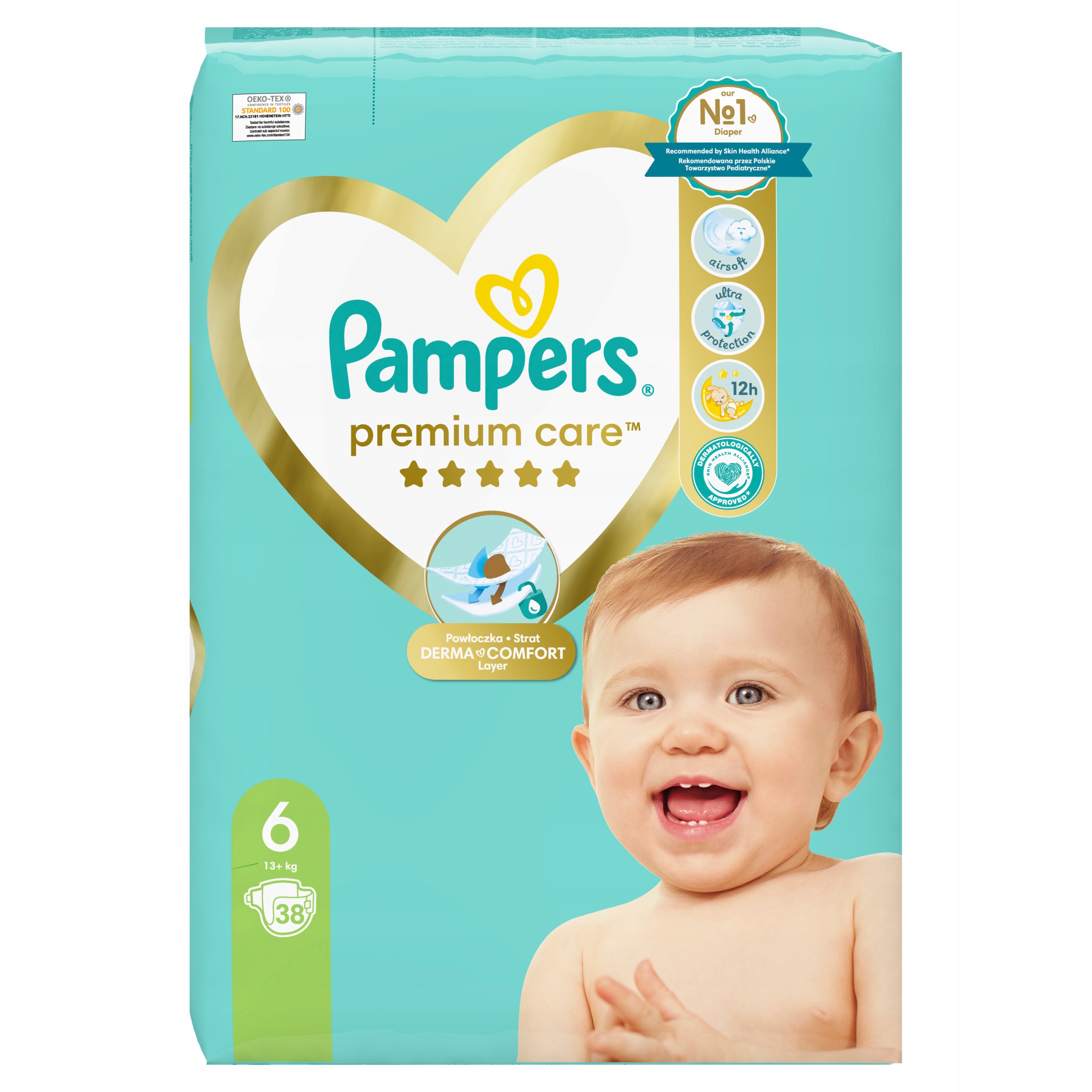 pieluszki pampers premium care 6