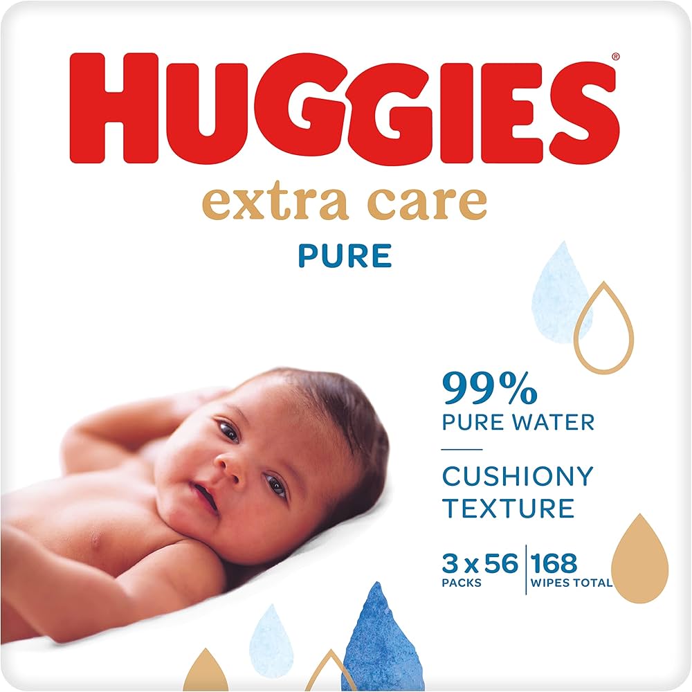 huggies pure chusteczki nawilżane