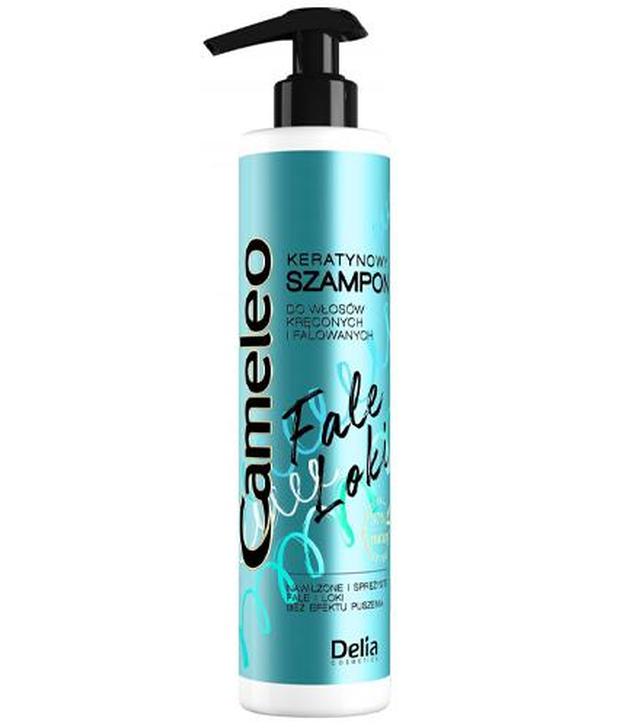 delia cosmetics cameleo szampon keratynowy do włosów farbowanych 250ml