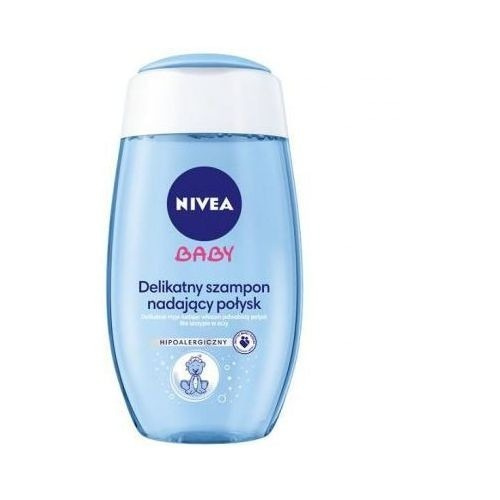 delikatny szampon nadający połysk nivea baby