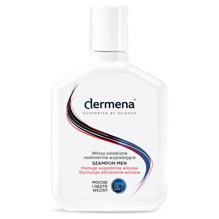 dermena hair care szampon hamujący wypadanie włosów men