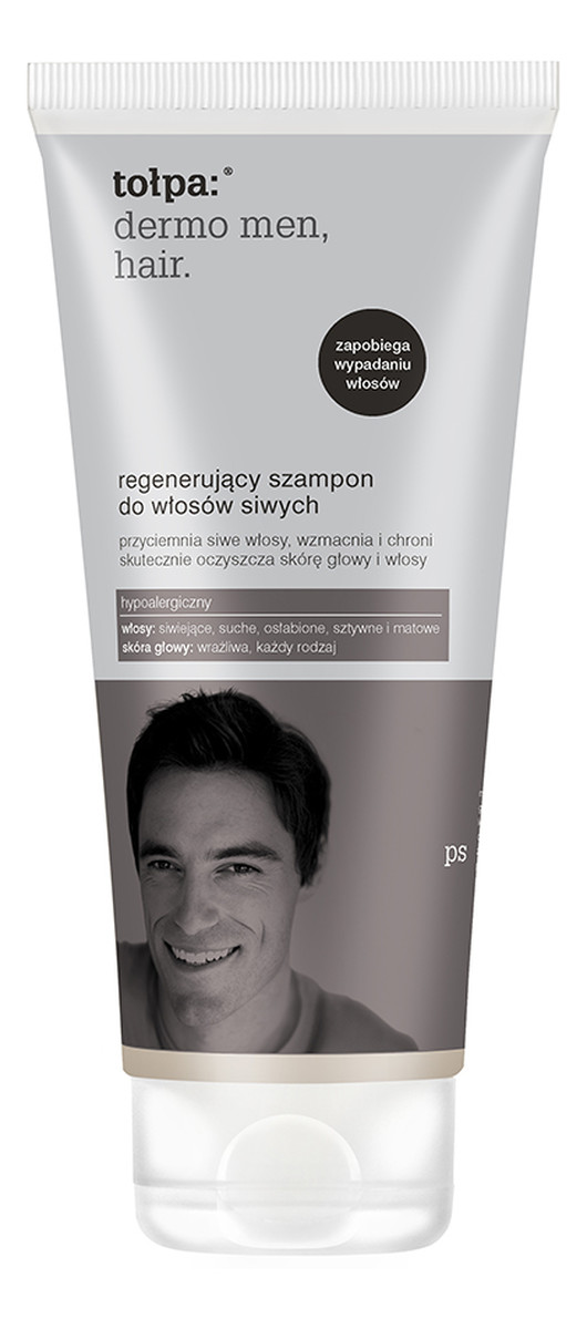 dermo men hair regenerujący szampon do włosów siwych dla kobiet