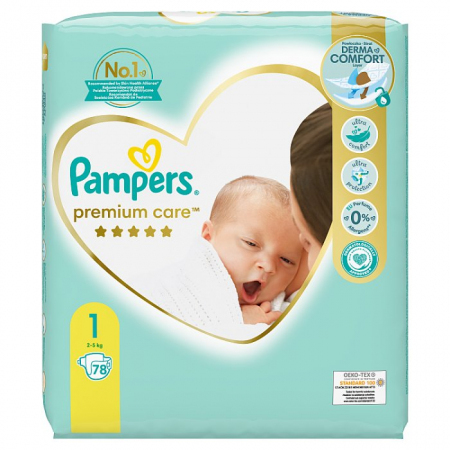 pampers brudny
