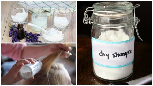 diy suchy szampon