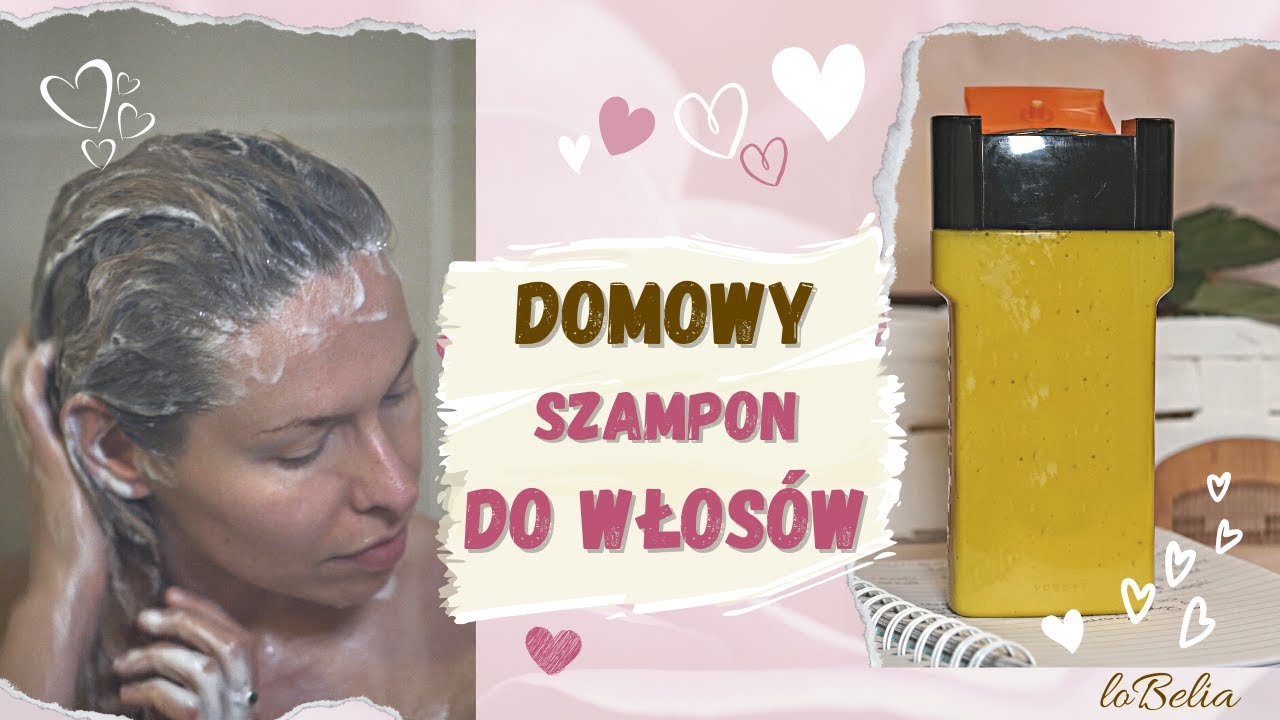 domowy szampon do włosów przepis