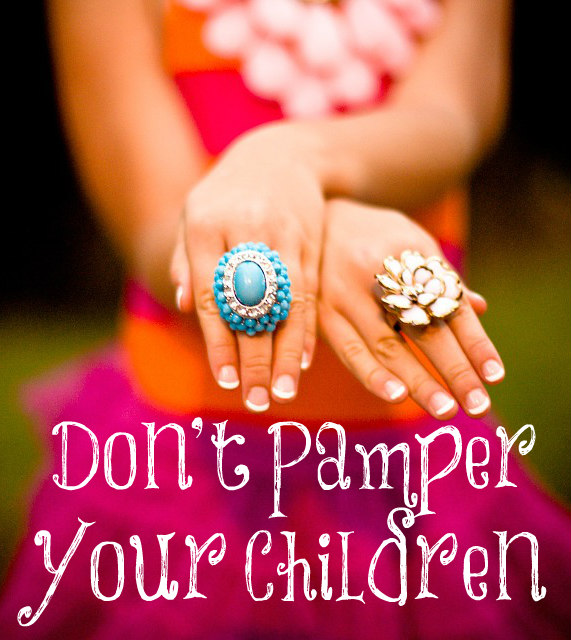 dont pamper