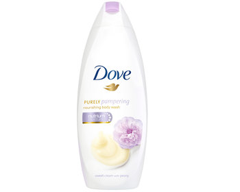 dove purely pampering zel