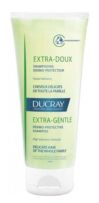 ducray extra-doux szampon do włosów delikatnych 100ml