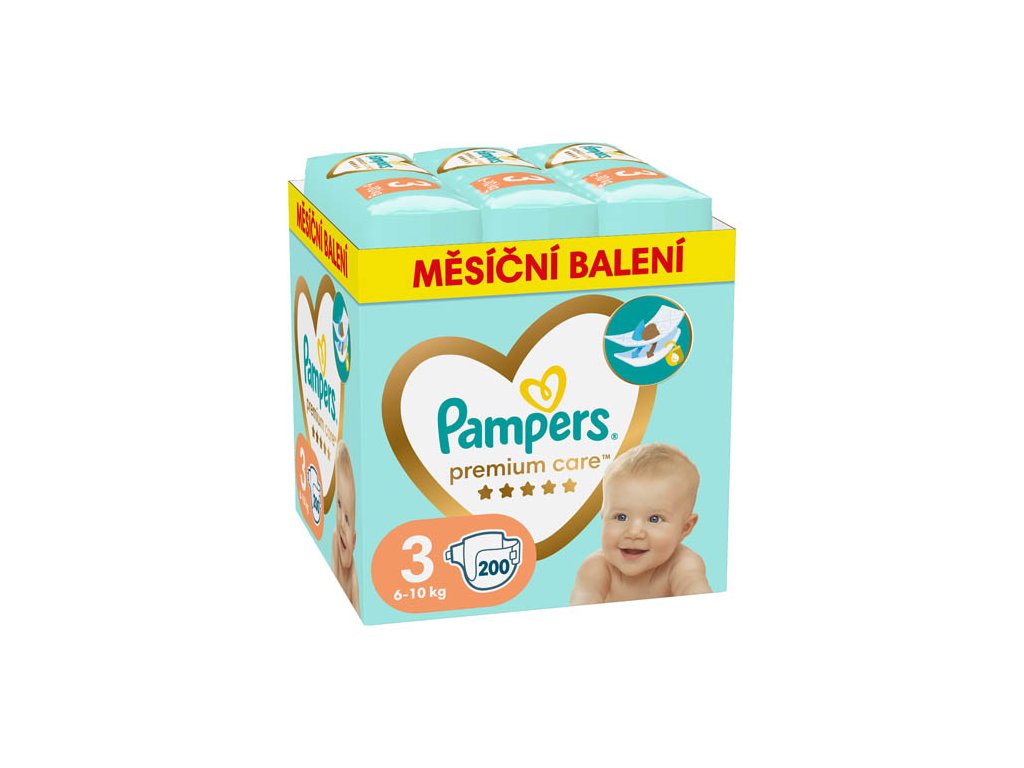 dziecko 3 miesiace pampers