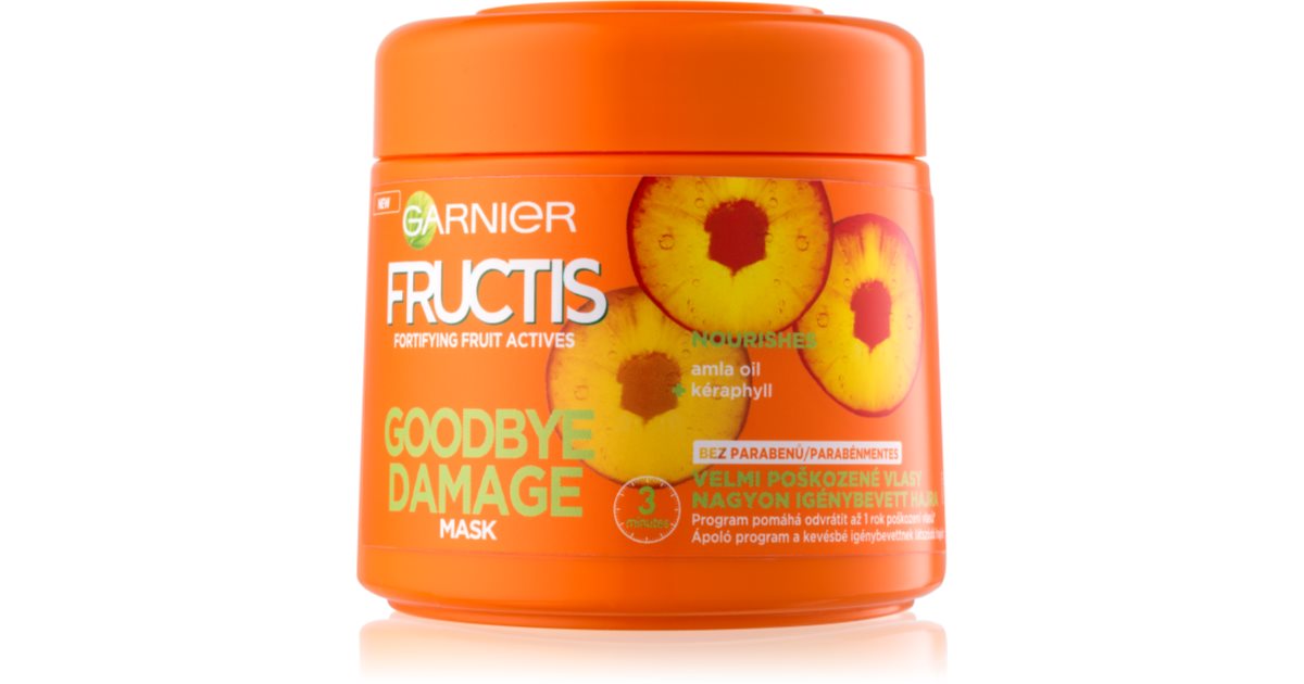 garnier fructis goodbye damage maska wzmacniająca do włosów bardzo zniszczonych