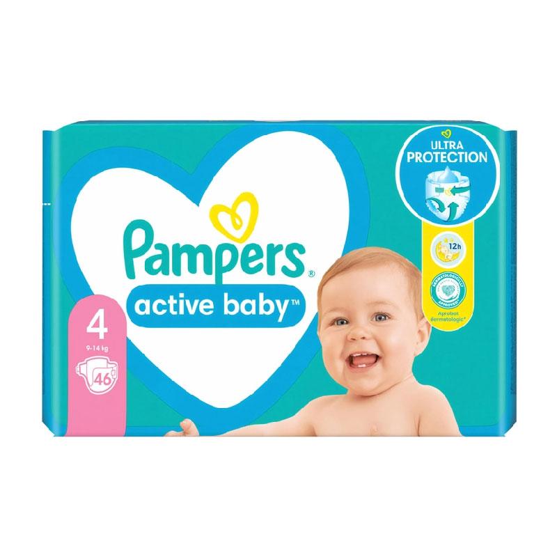 pampers 4 9 kg active baby 4-9