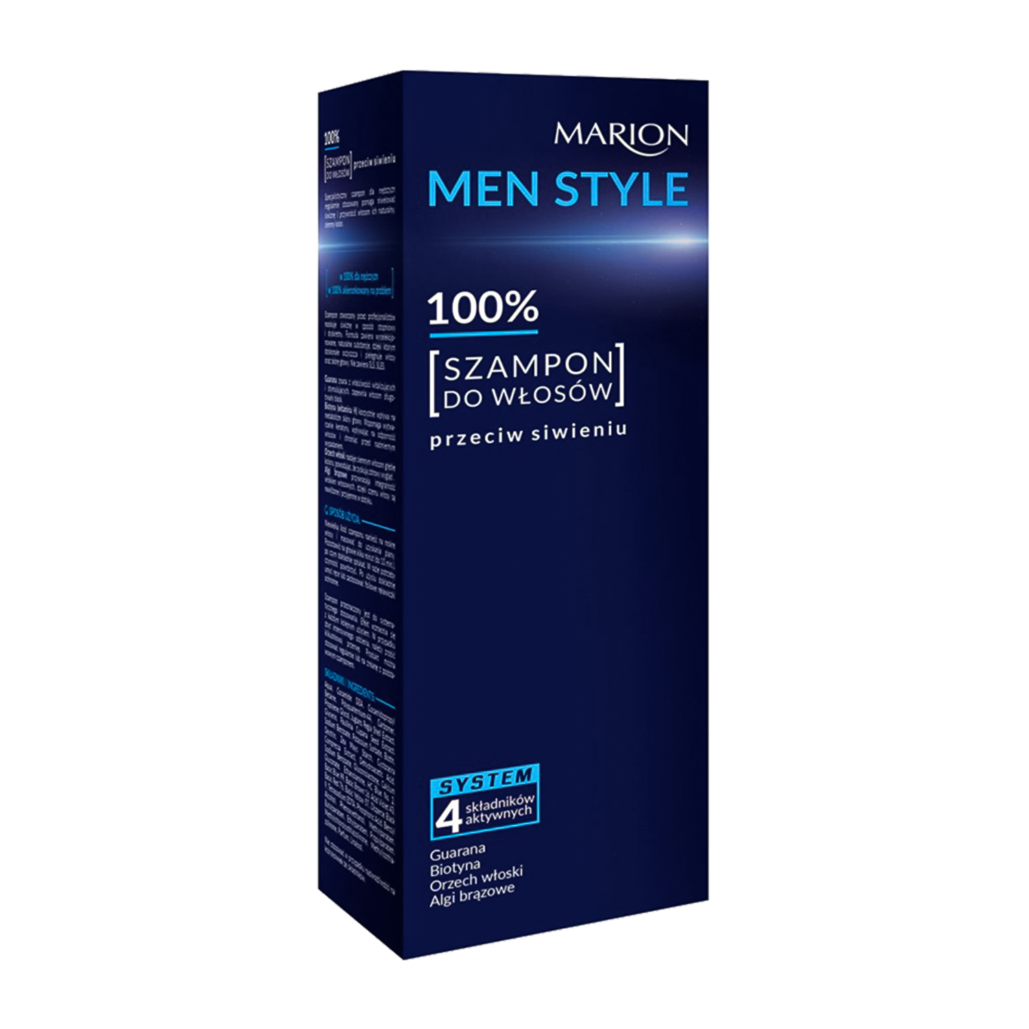 marion men style 100 szampon do włosów przeciw siwieniu