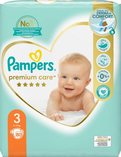 premium care pampers 3