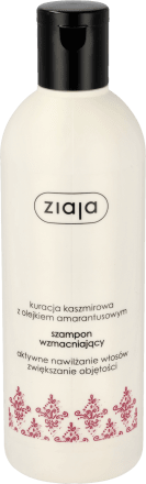 ziaja szampon wzmacniający kuracja kaszmirowa opinie