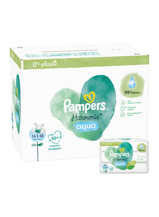 pampers aqua pure 14x