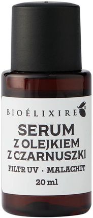 bioelixire odżywiający i regenerujący olejek do włosów z czarnuszki 20ml