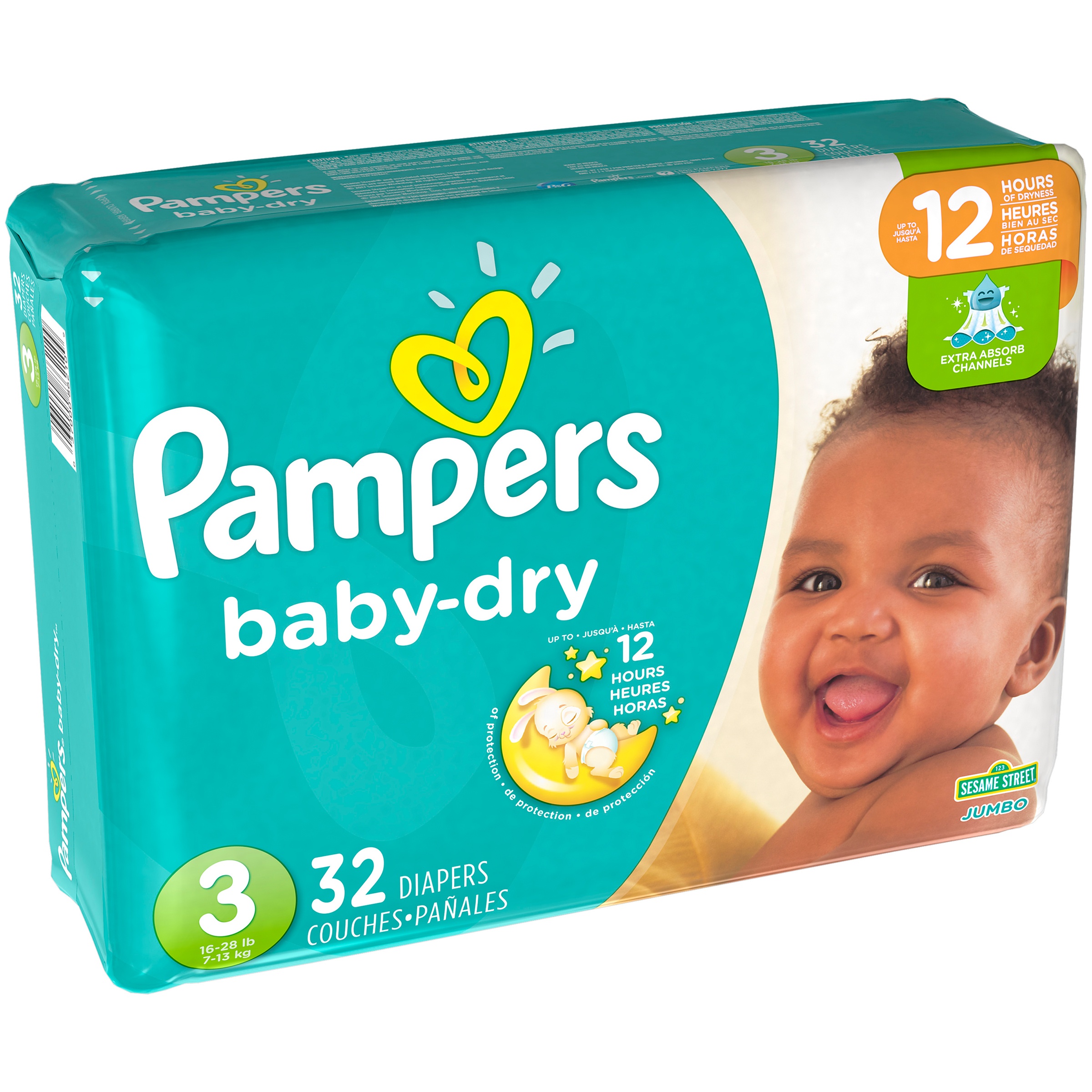 pampers baby dry jumbo pack size 3