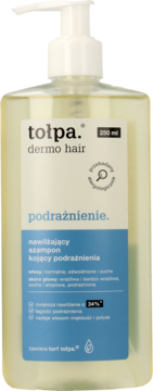 tołpa dermo hair szampon nawilżający kojący 250 ml super pharm