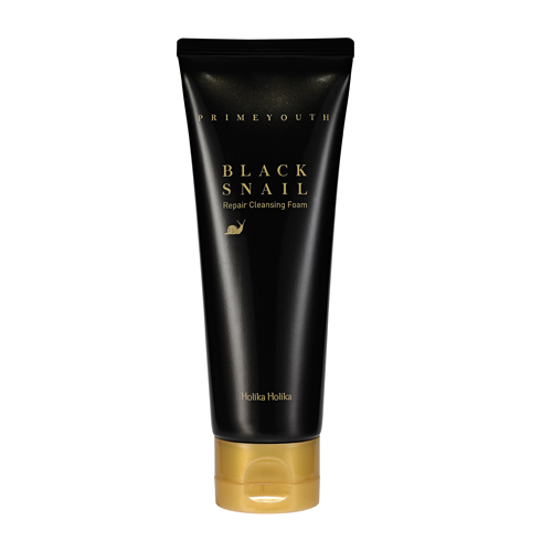 holika holika black snail pianka do twarzy