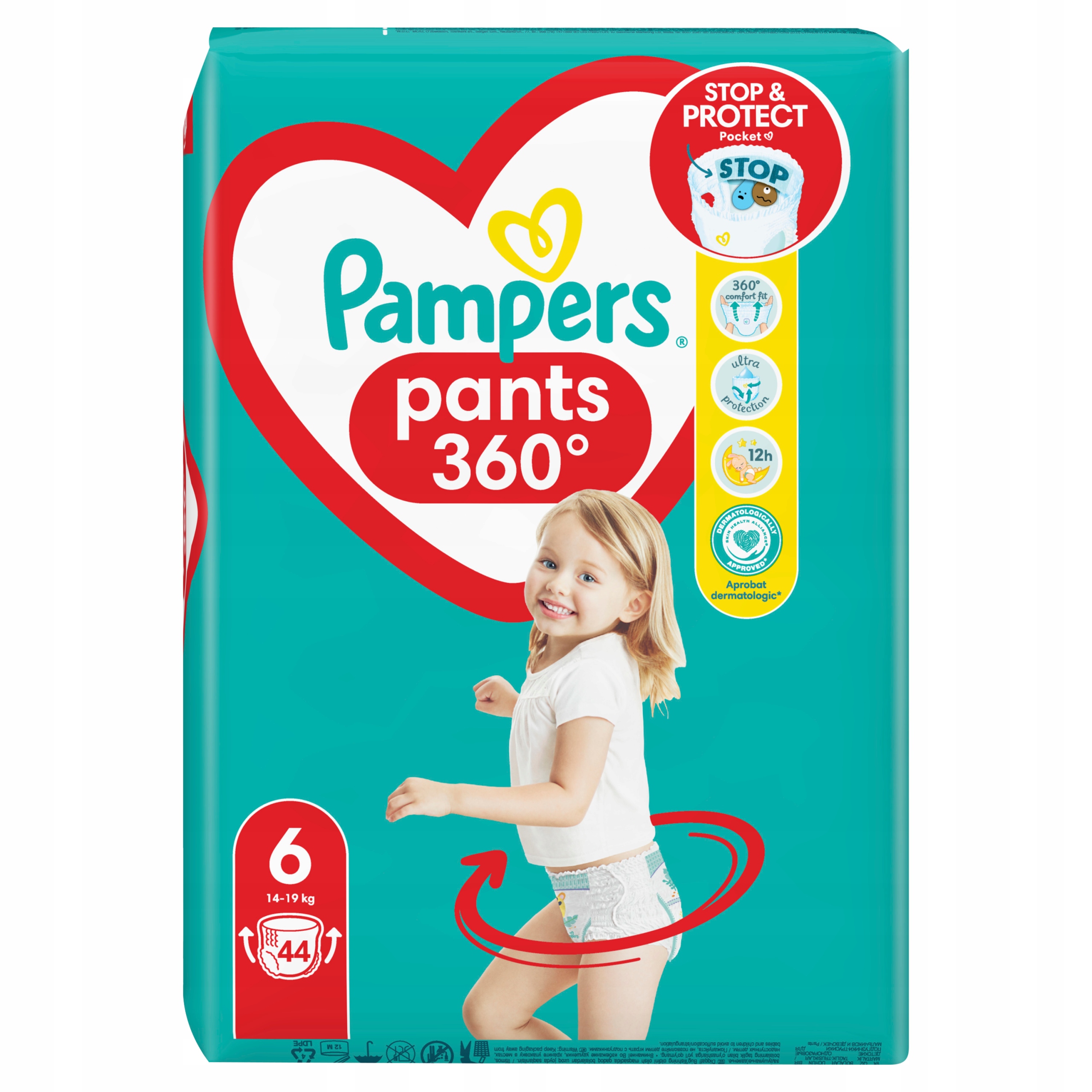 pampers majtki 6 cena 88 szt