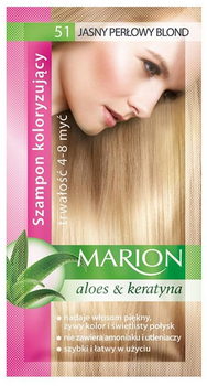 marion szampon koloryzujący 51 jasny perłowy blond