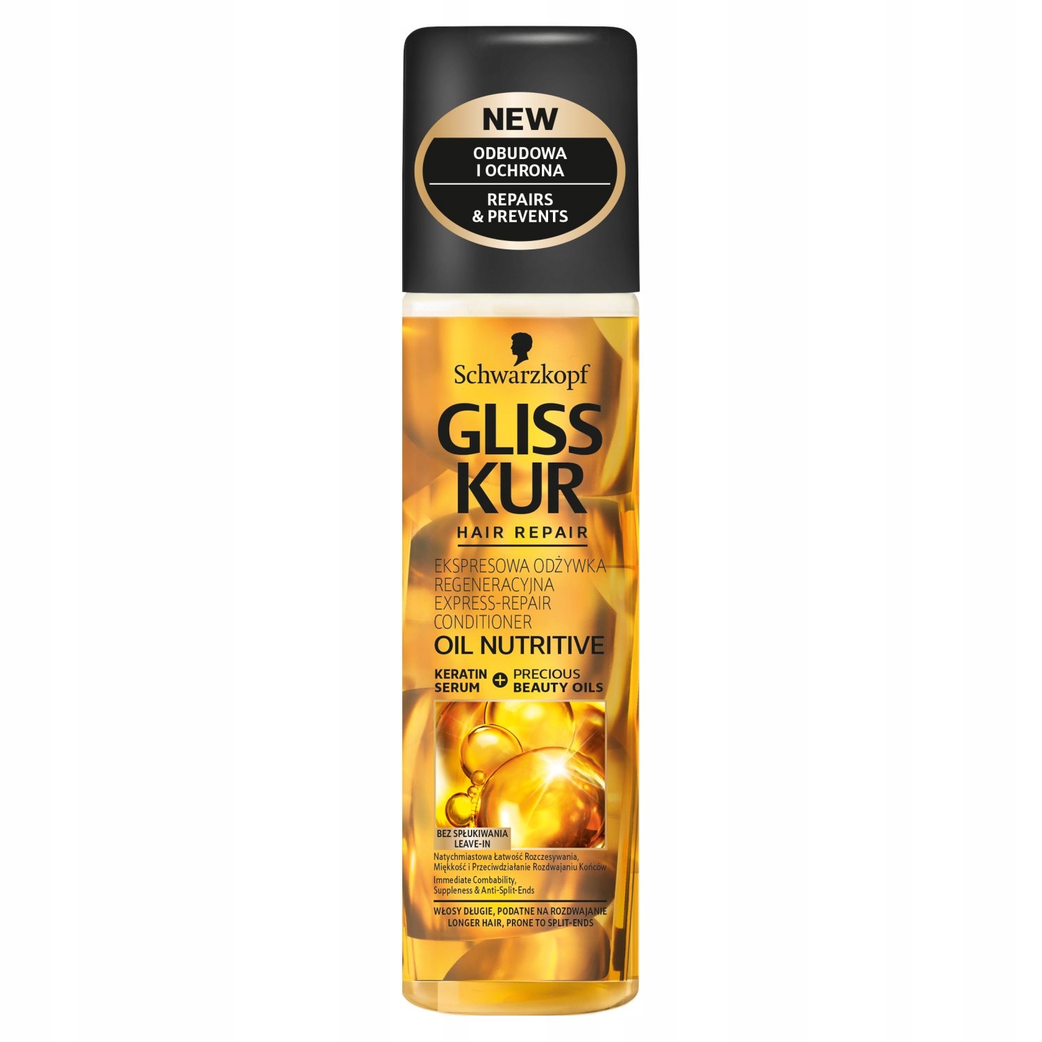 odżywka do włosów gliss kur oil nutritive