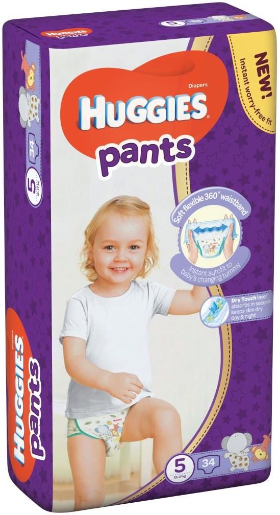 huggies pieluchomajtki dla chłopców5-7