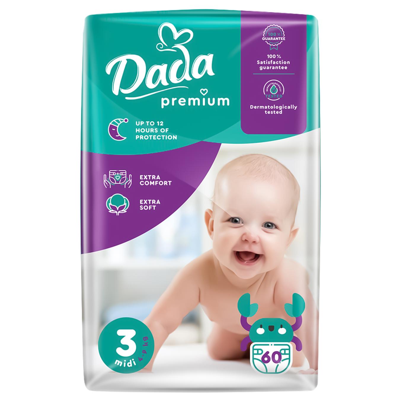 pampers dada premium 3