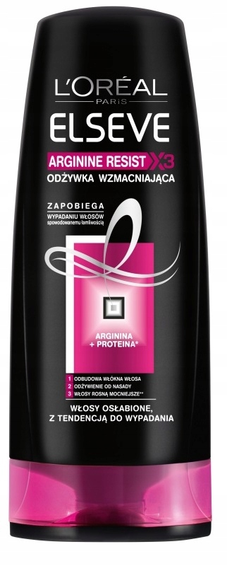 loreal elseve arginine resist odżywka do włosów