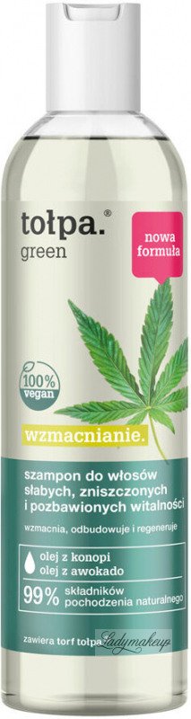 promocja tołpa green wzmacnianie szampon wzmacniający szampon do włosów